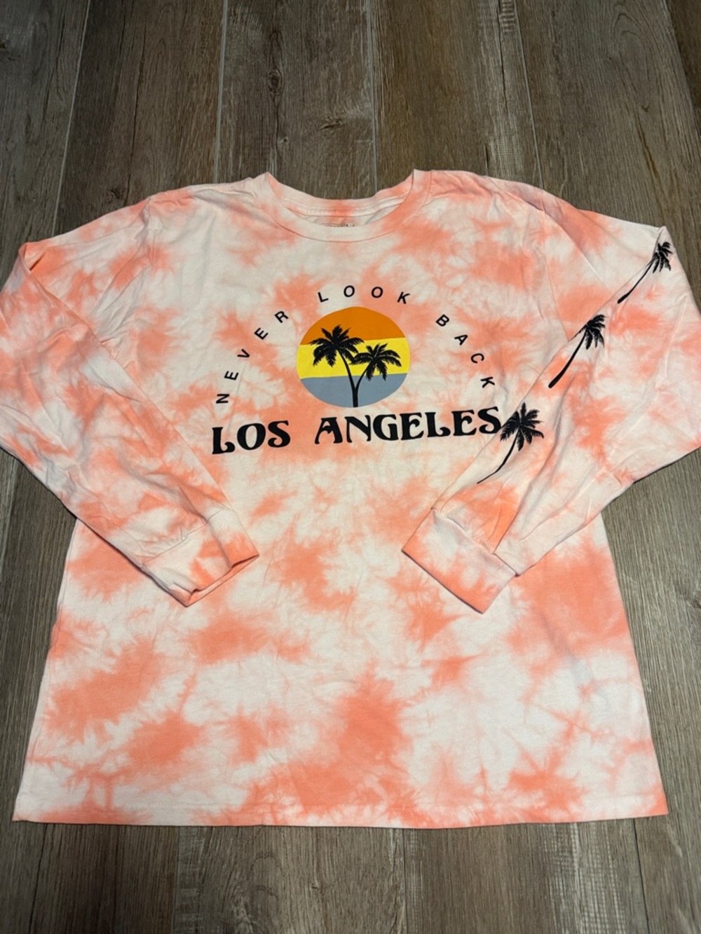 Mighty Fine Pink Tie-Dye Tee